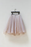 marc le bihan ballet skirt 25001 BEIGE/WHITE